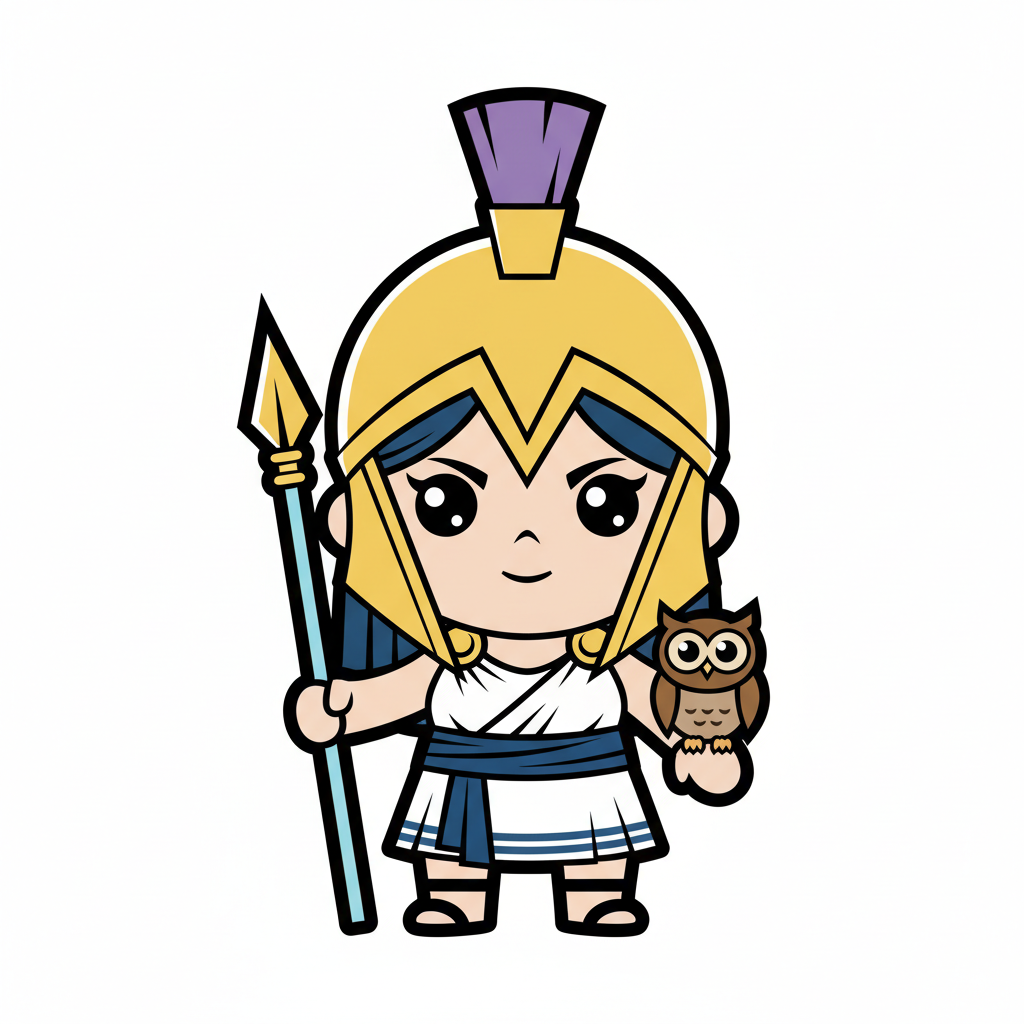 ENTJ × 處女 archetype: Athena