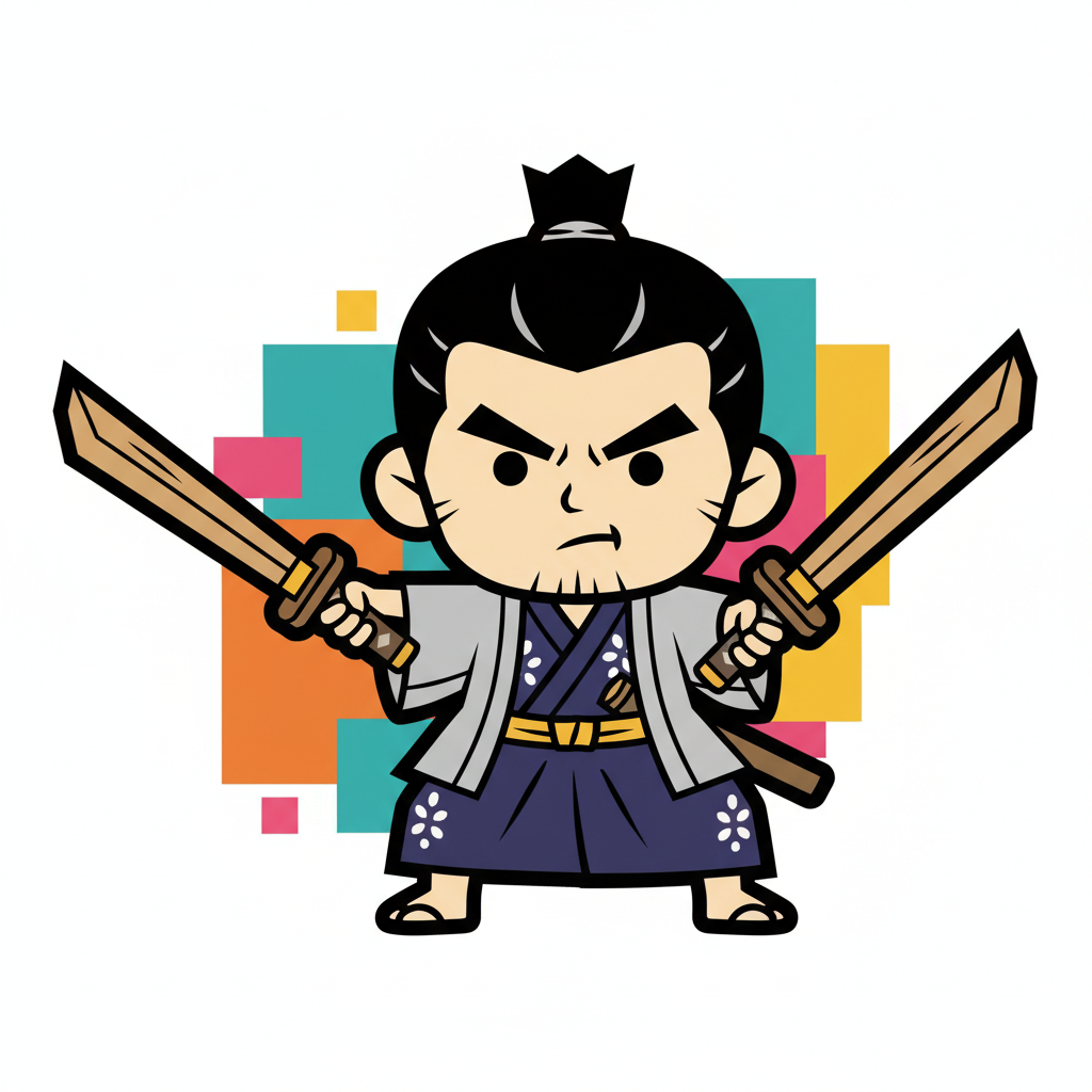 INTP × 白羊 archetype: Miyamoto Musashi